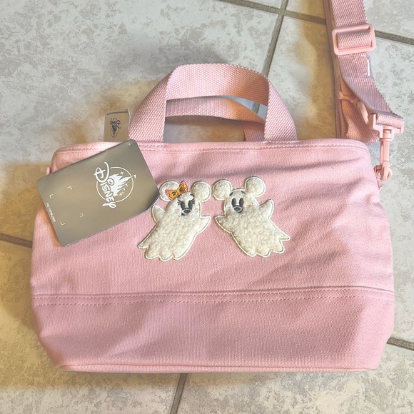 Disney Handbags - Disney Halloween Mickey and Minnie pink tote bag 2025